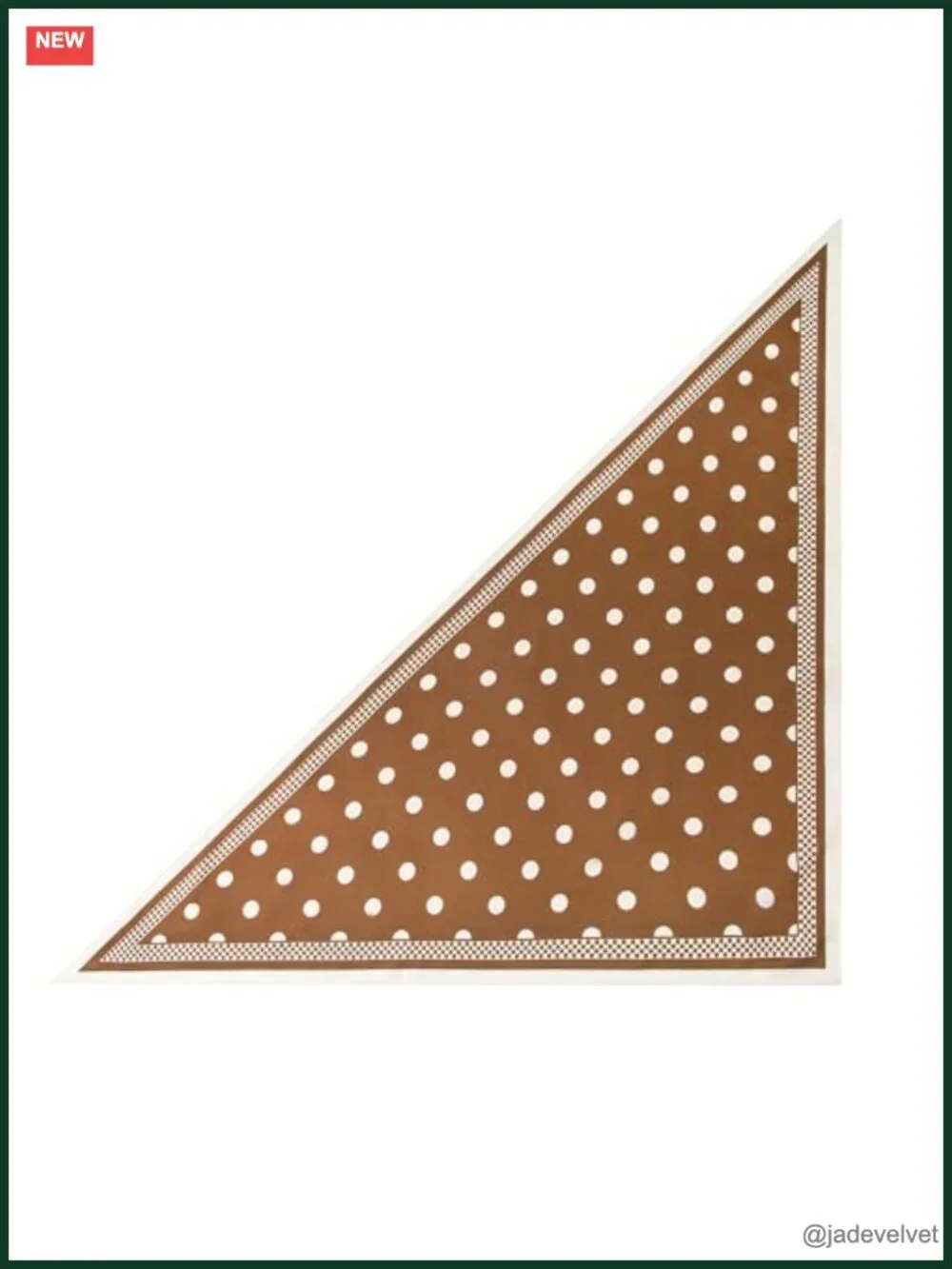 Lightweight Silk-Feel Triangle Scarf – Head Neck Hair Bandana, Evening Gift Wrap